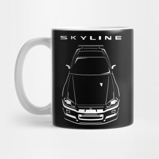 Skyline GTR V Spec R34 Mug